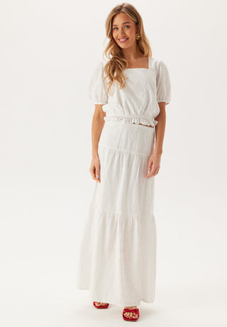 Broderie Anglaise Maxi Skirt