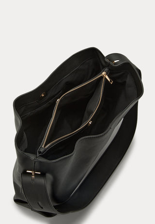 Faux Leather Tote Bag