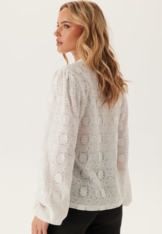 Long Sleeve Button Blouse