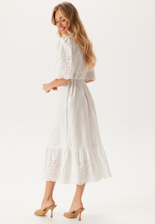 Midi Broderie Anglaise Dress