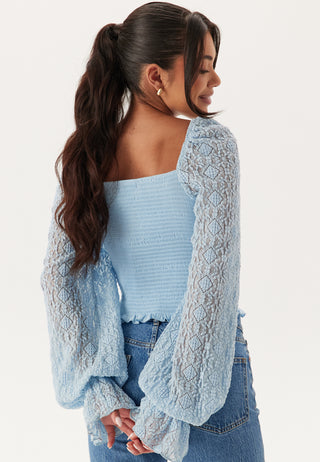 Square Neck Smock Top