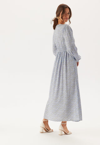 Viscose V-neck Maxi Dress