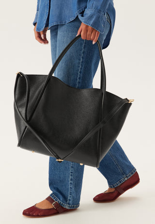 Florence XL Leather Shopping Bag