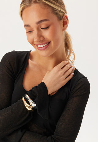 Dune Bracelet Gold-plated