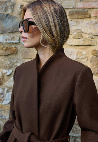 Belted Long Coat