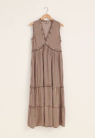 Frill Maxi Dress