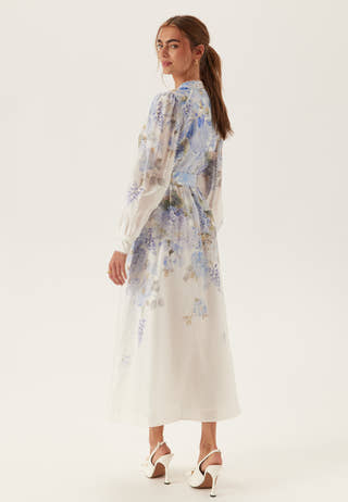 Peyton Trim Detail Midi Dress