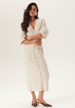 Knitted Cardigan Dress