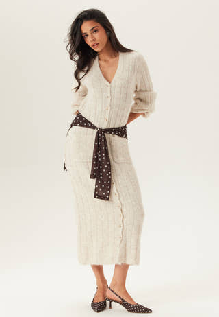 Knitted Cardigan Dress