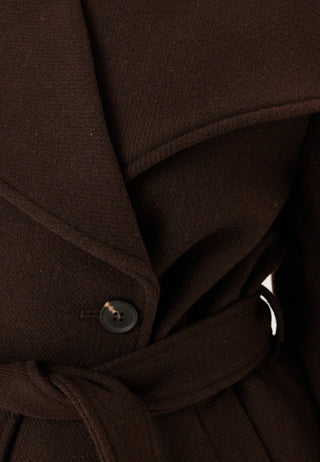 Short Wool Blend Coat