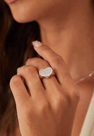 Emmett Ring Silver-plated