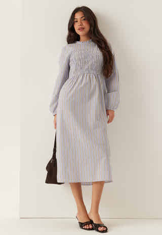 Smock Cotton Dress