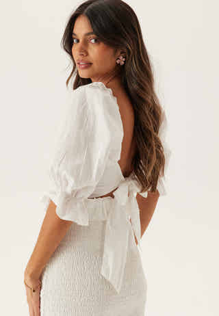 Bustier Smock Ankle Dress