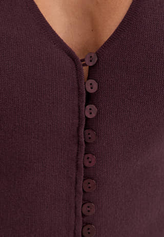 Knitted Cardigan Purple
