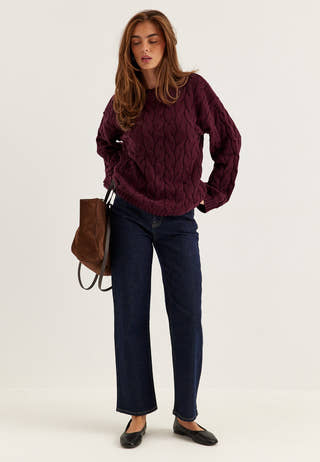 Cable Knitted Sweater