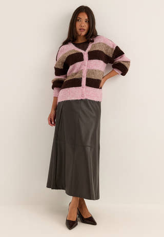 Knitted Cardigan Striped
