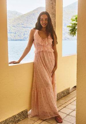 tie back chiffon dress Chiffon Back Tie A-Line Bridesmaid Dress