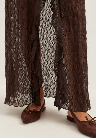 Lace Cardigan Dress