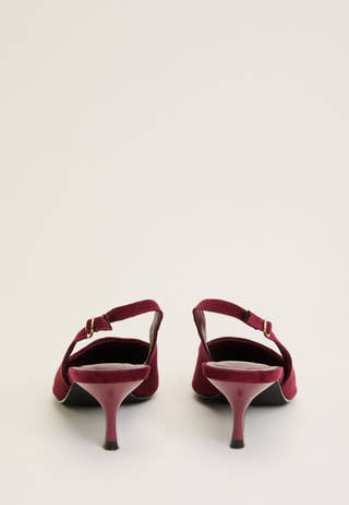 Pointy Slingback Red