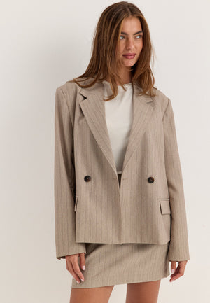 Striped Blazer Striped