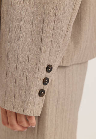 Striped Blazer Striped