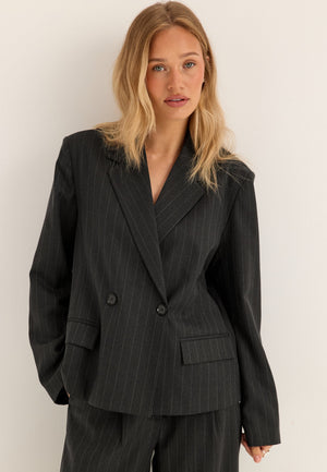 Striped Blazer Striped