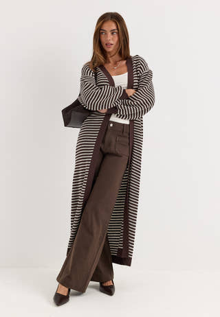 Knitted Maxi Cardigan
