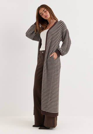 Knitted Maxi Cardigan