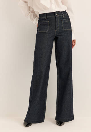 Frankie Front Pocket Jeans Blue