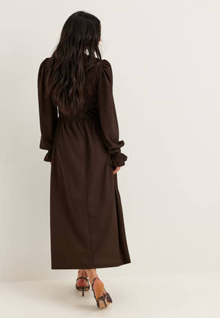 Long Sleeve Smock Dress