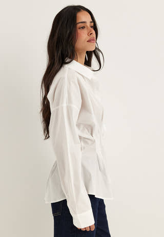 Long Sleeve Waist Shirt
