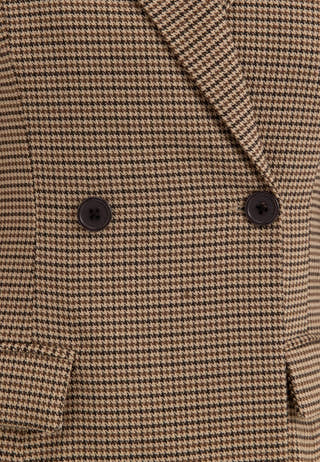 Shaped Blazer Patterned