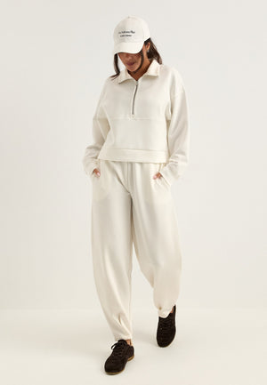 Barrel Sweatpants White