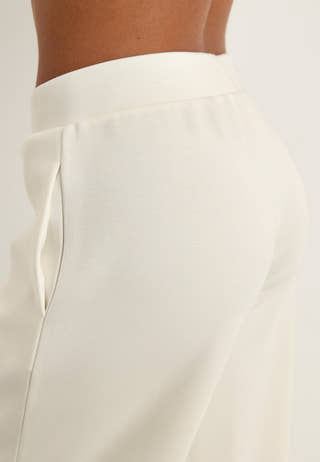 Barrel Sweatpants White