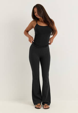 High Waist Tights Black