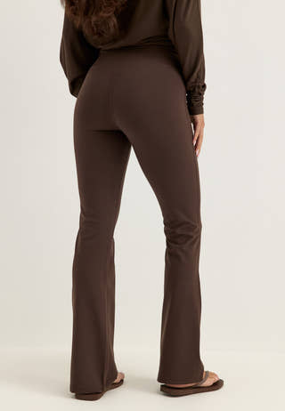 High Waist Tights Brown