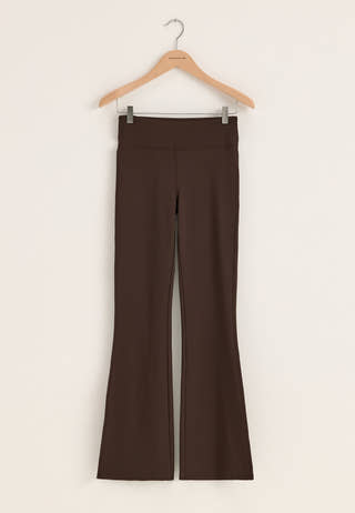 High Waist Tights Brown