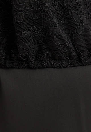 High Neck Lace Blouse