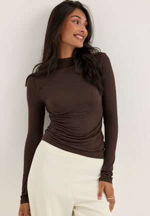 Long Sleeve Modal Top
