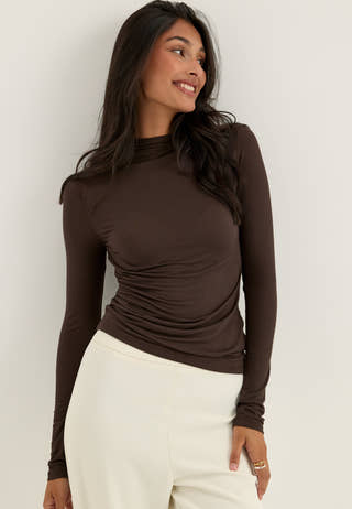 Long Sleeve Modal Top
