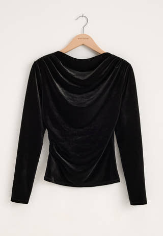 Velvet Top Black