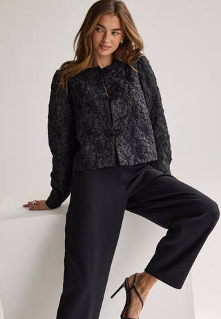 Remake Knot Buttons Jacket