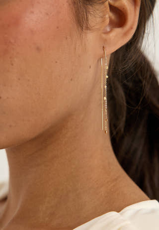 Baylen Chain Earrings Gold-plated Gold