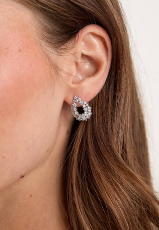 New Petite Alice Earrings Silver