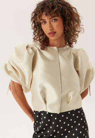 Remake Drawstring Sleeve Jacket