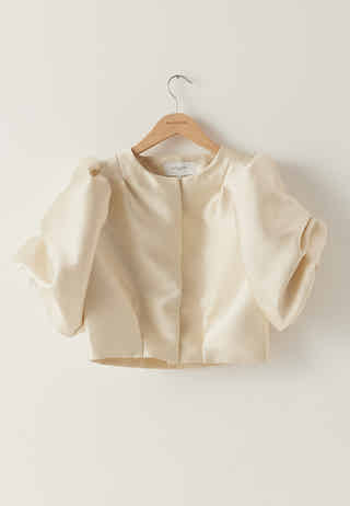 Remake Drawstring Sleeve Jacket