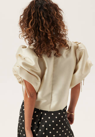 Remake Drawstring Sleeve Jacket