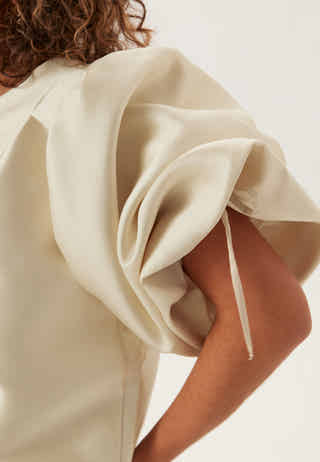 Remake Drawstring Sleeve Jacket