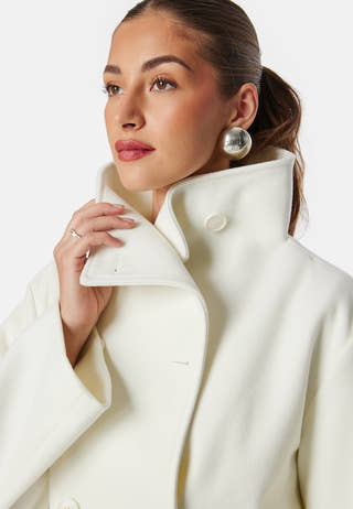 Ava High Neck Short Coat
