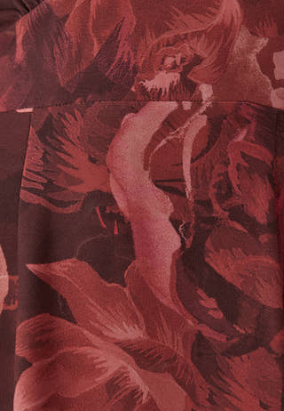 Balloon Sleeve Maxi Dress